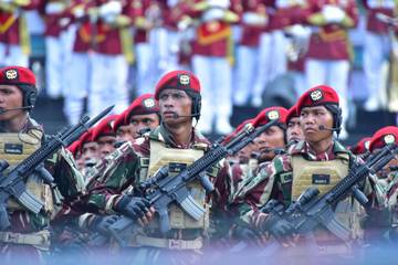 Acara Puncak Peringatan HUT ke-80 TNI
