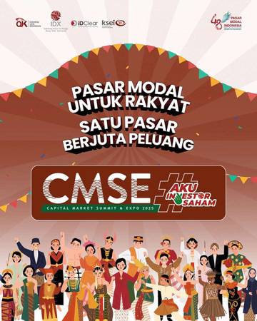 BEI Gelar CMSE 2025 Pasar Modal untuk Rakyat