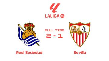 Kalahkan Sevilla, Real Sociedad Keluar dari Zona Degradasi