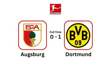 Guirassy Bawa Dortmund Curi Kemenangan di Markas Augsburg