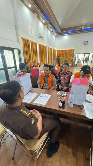 Tujuh Tersangka Korupsi di DPRD Provinsi Bengkulu Dilimpahkan