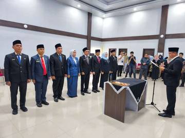 Bupati Kepahiang Lantik Pejabat Eselon II