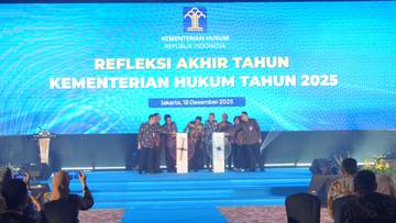 ​Capaian Kinerja Kementerian Hukum Tahun 2025