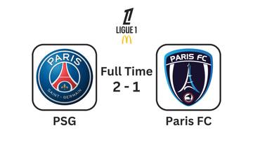 Kalahkan Paris FC, PSG Menangi Derbi Paris