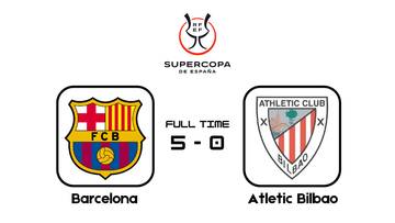 Piala Super Spanyol 2026: Kalahkan Atletic Bilbao 5-0, Barcelona ke Partai Final