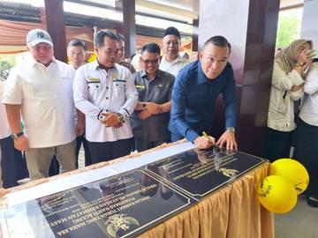 Bupati Resmikan Puskesmas Cugung Lalang