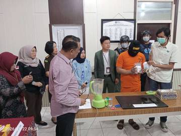 Sabu dan Ekstasi Di Musnahkan BNN