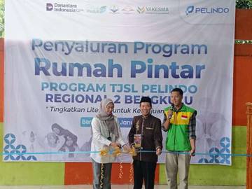 Program TJSL, Pelindo Bersama Yakesma Resmikan Rumah Pintar