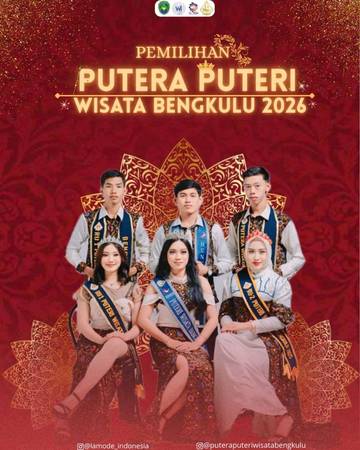 Pendaftaran Putra-Putri Wisata Bengkulu 2026 Telah di Buka
