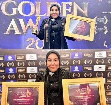 Wakil Rektor II Unived Raih Dua Penghargaan Internasional 