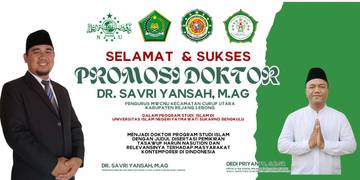 Dr Savri Yansah Perkuat Tradisi Keilmuan NU RL