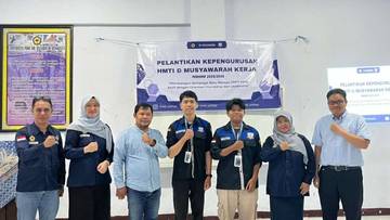 HMTI UNIHAZ Dilantik, Siap Jalankan Program Kerja