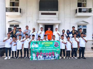 Bupati Kepahiang Lepas Tim SSB ke Turnamen Nasional
