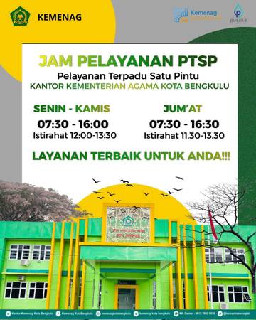 Kemenag Kota Bengkulu Tingkatkan Pelayanan Publik Melalui PTSP