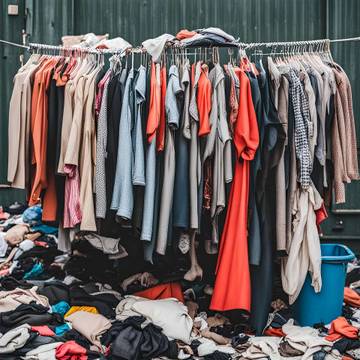 Sampah Pakaian Bekas Terus Meningkat