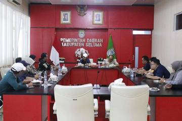 Pemkab Rakor Pengelolaan Irigasi Bendung Seluma
