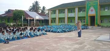 MTsN 2 Giatkan Pembiasaan Literasi Bahasa Indonesia