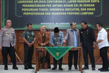 UINFAS-Kodam XXI/Radin Inten Kerjasama Tri Dharma Perguruan Tinggi 