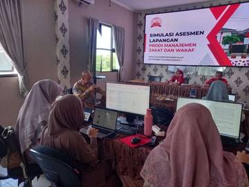 UINFAS Bengkulu Simulasi Asesmen Lapangan Akreditasi 