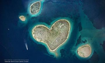 Pulau Galešnjak, "Pulau Cinta" di Tengah Laut Adria