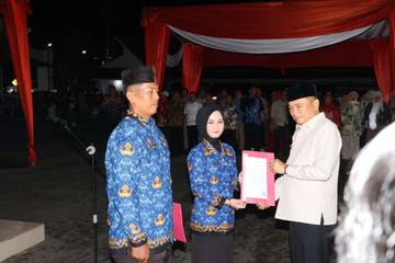 Pemkab Bengkulu Tengah Lantik 200 PPPK Paruh Waktu
