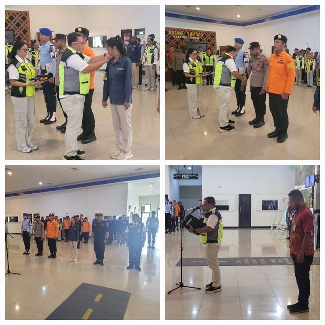 Posko Lebaran di Bandara Frans Kaisiepo Resmi di Tutup, Terjadi Penurunan Penumpang