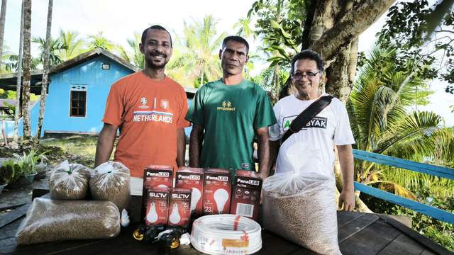 RKB Dukung Fasilitas Sejumlah Tempat Wisata di Biak