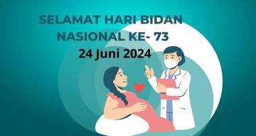 Hari Bidan Nasional diperingati Setiap 24 Juni