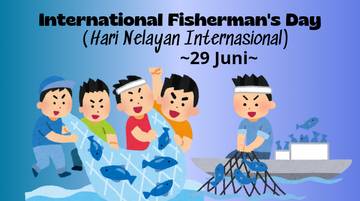 Hari Nelayan Internasional diperingati setiap 29 Juni
