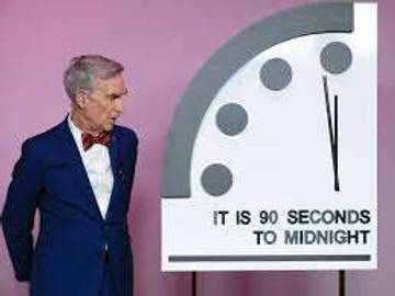 Jam Kiamat (Doomsday Clock) Menandakan Ancaman  Bumi Pada Potensi Kehancuran