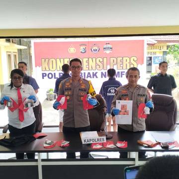 Ganja Seberat 90 Gram Diamankan Polres Biak Numfor