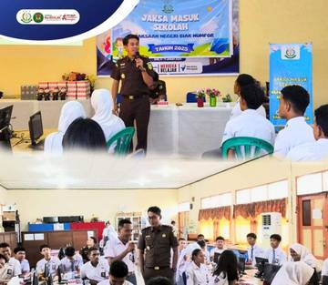 Sosialisasi Hukum, Kejari Biak Sasar Pelajar SMA/SMK