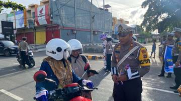 Polres Biak Numfor Jaring 223 Pelanggaran Selama Operasi Keselamatan  Cartenz