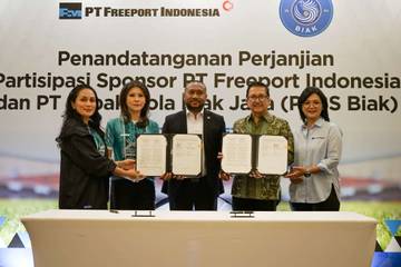 Suntikan Dana Rp 8 M dari  PT Freeport Untuk PSBS
