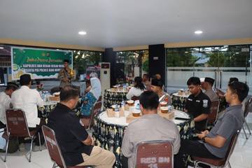 Bukber Polres Biak Numfor dan Media, Pererat Silaturahmi