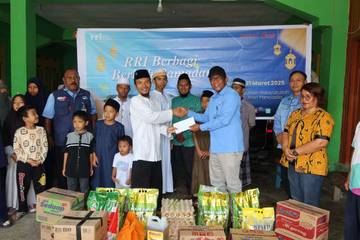 Berbagi Berkah Ramadan, LPP RRI Biak Kunjungi Dua Panti Asuhan