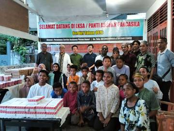Bukber Amires di Panti Asuhan Pancasila Biak