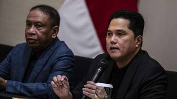 Kata-kata Erick Thohir di HUT ke-95 PSSI: Ingin Ciptakan Sejarah Baru