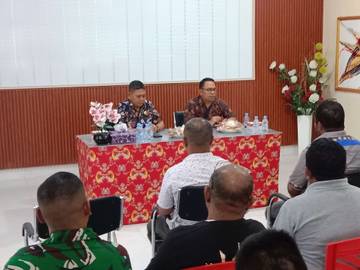 Kanwil DJPb Provinsi Papua Lakukan Pendampingan  Penyusunan LKPD Biak