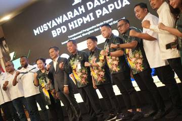 Supardi Laling Terpilih Pimpin HIPMI Papua Periode 2025-2028
