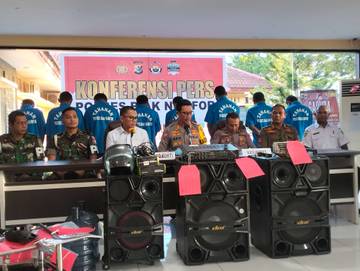 Ungkap 12 Kasus,Kapolres Biak: Dominan Pelaku Residivis