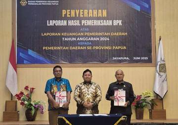 Pemda Biak  Raih Opini WTP Berturut - Turut 