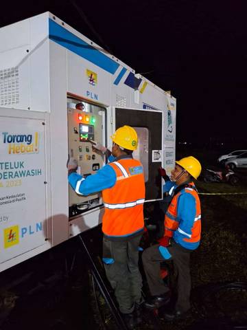 FBMW 2025,PLN Biak Siapkan Generator 100 kVA
