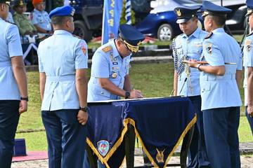 Dankosek III Pimpin Sertijab Dansatrad-243-Timika, Dansatrad-245-Saumlaki