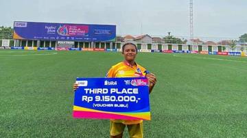 Atlet Muda Biak Bersinar di Piala Pertiwi