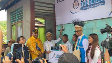 Warga Sauyas Rasakan Listrik, PLTMH Siap Dibangun