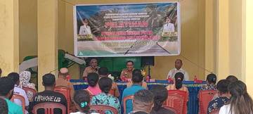 Pelatihan Pengolahan Kopra Diikuti Murid SMKN 3 Kemaritiman Biak