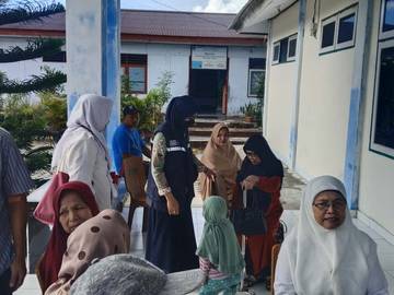 Jemaah Haji Kabupaten Biak Numfor Mengikuti Istithaah Kesehatan 