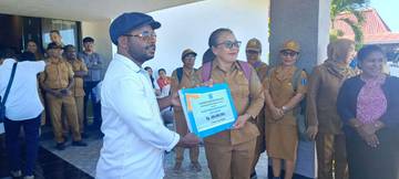 Jemaat GKI Efrat Darfuar Apresiasi Bupati Salurkan Hibah