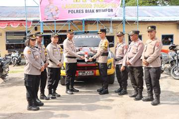Kapolres Biak Numfor: Kehadiran  PAMAPTA,Perkuat Pelayanan Publik